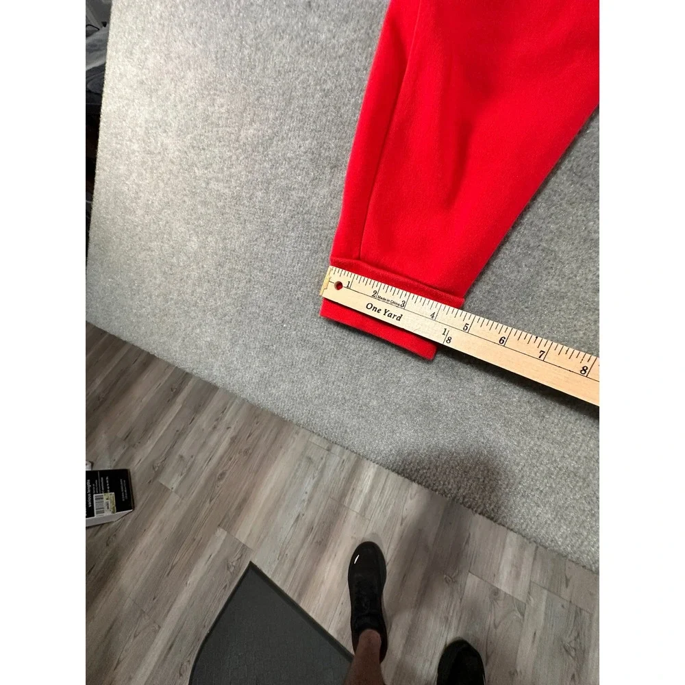 Nike Tech Fleece Joggers Red Sweatpants Mens Small CU3290-657